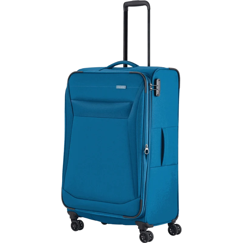 Travelite Chios 4-Rollen Trolley L 78 cm -Petrol
