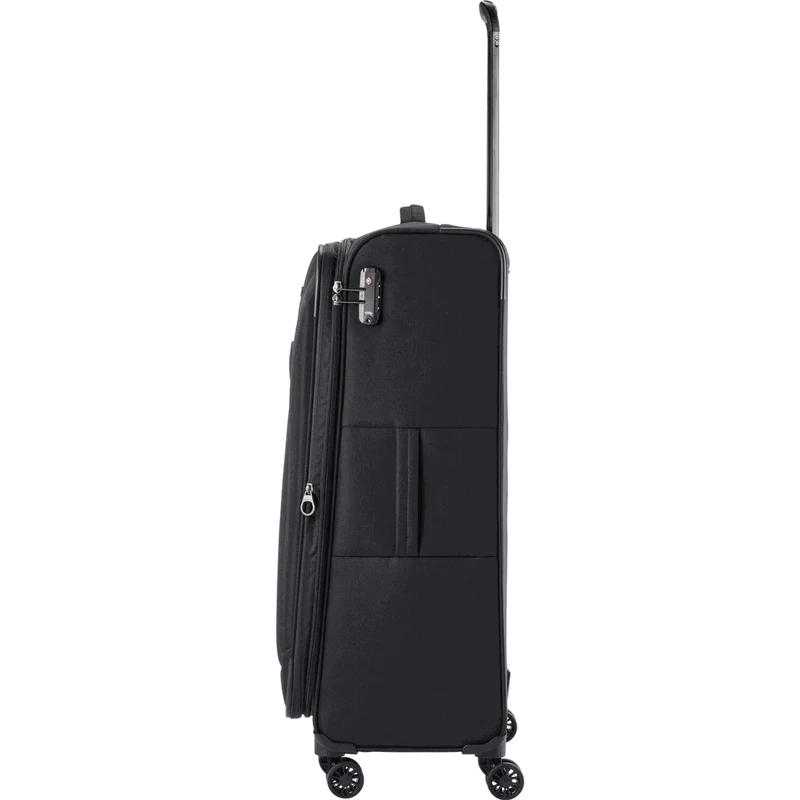 Travelite Chios 4-Rollen Trolley L 78 cm -Schwarz