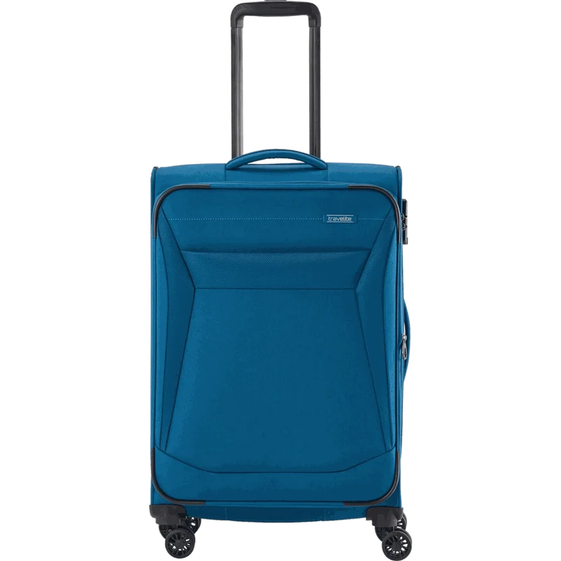 Travelite Chios 4-Rollen Trolley M 67 cm -Petrol