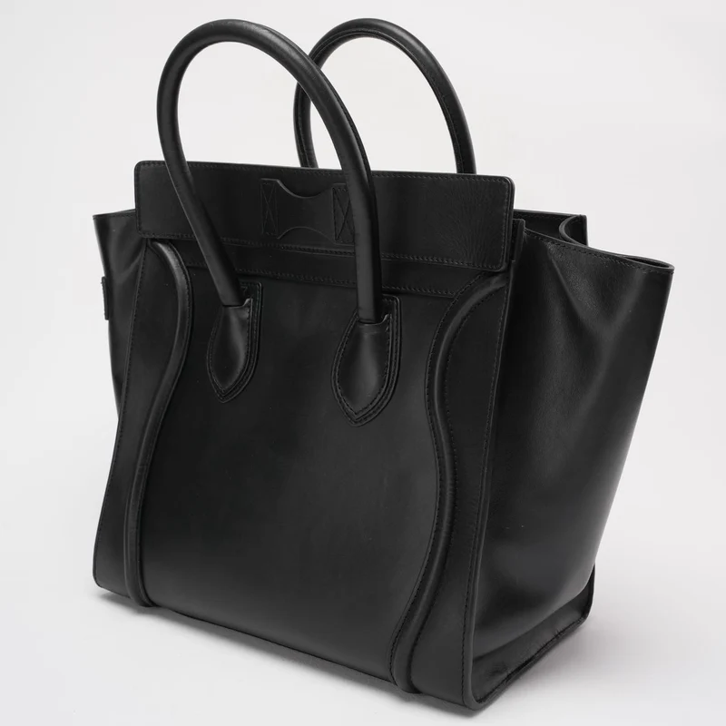 Celine Schwarzes Gepäck Mittlere Tragetasche 2012