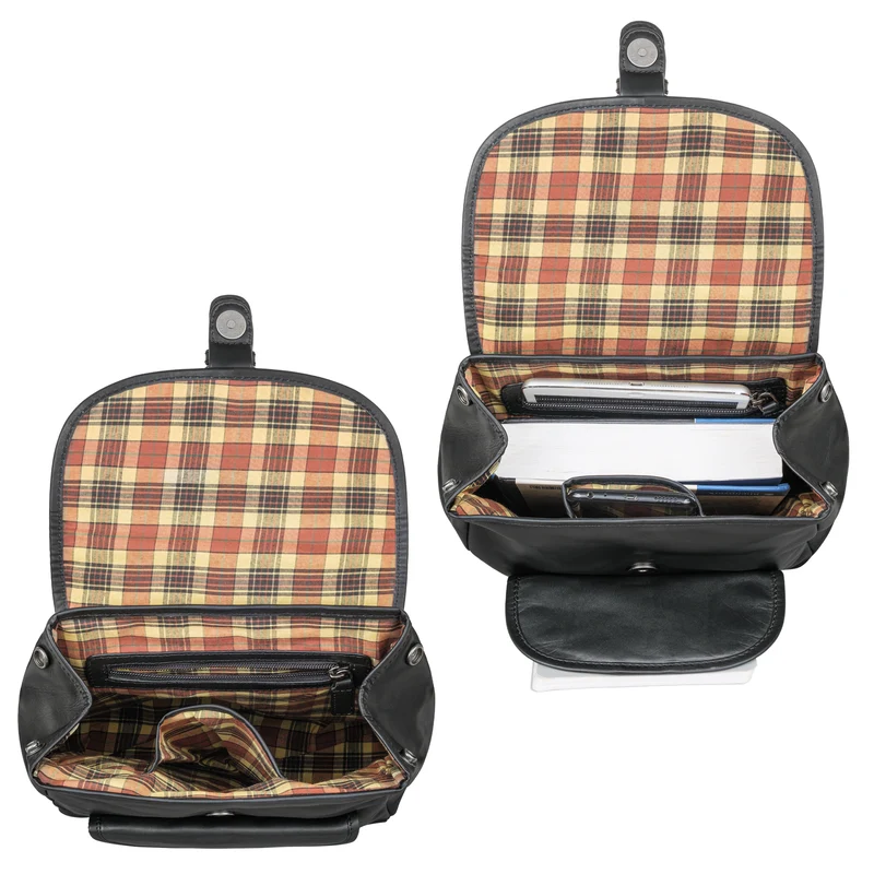 "Adele" Kleiner Rucksack Damen Leder - Tagesrucksack