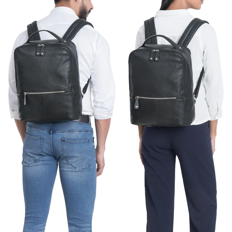 "Rory" Stylisher Echt Lederrucksack Damen Arbeitsrucksack Herren Groß