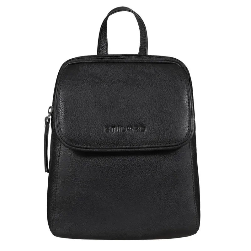 B-WARE "Valentina" Damenrucksack Klein Leder