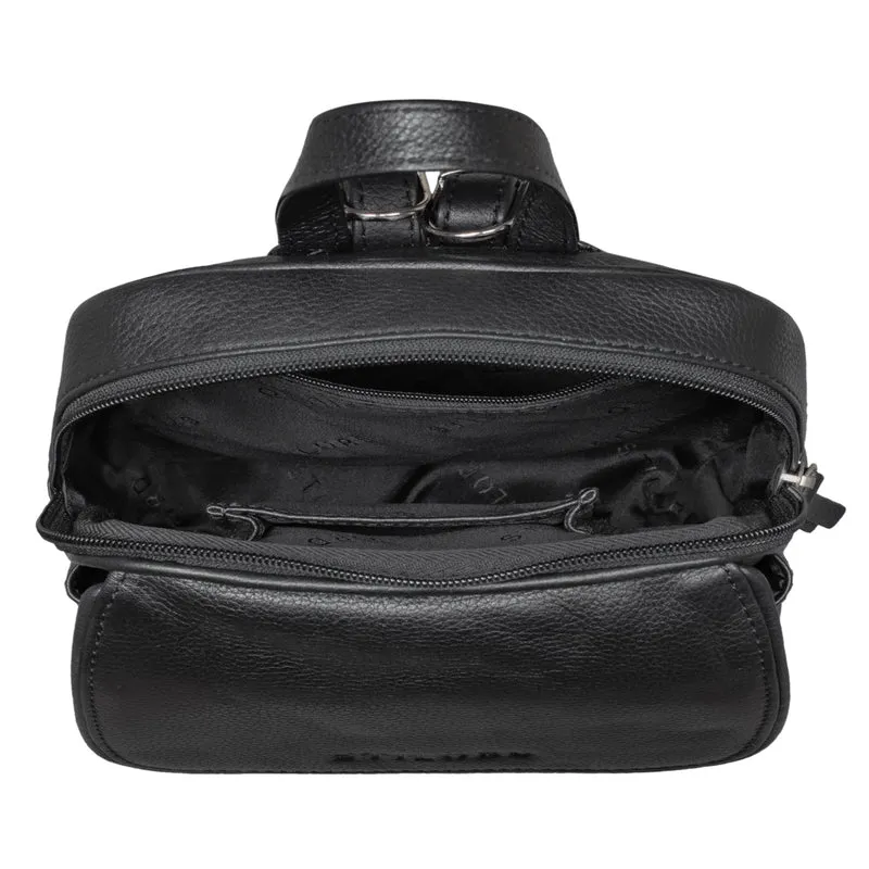 B-WARE "Valentina" Damenrucksack Klein Leder