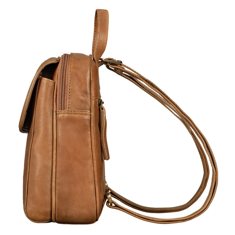 B-WARE "Valentina" Damenrucksack Klein Leder
