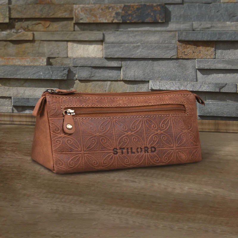 B-WARE "Alexis" Vintage Leder Etui