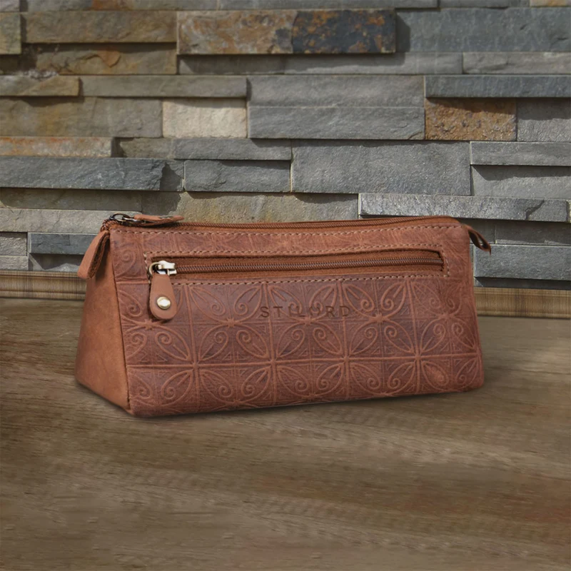 B-WARE "Alexis" Vintage Leder Etui