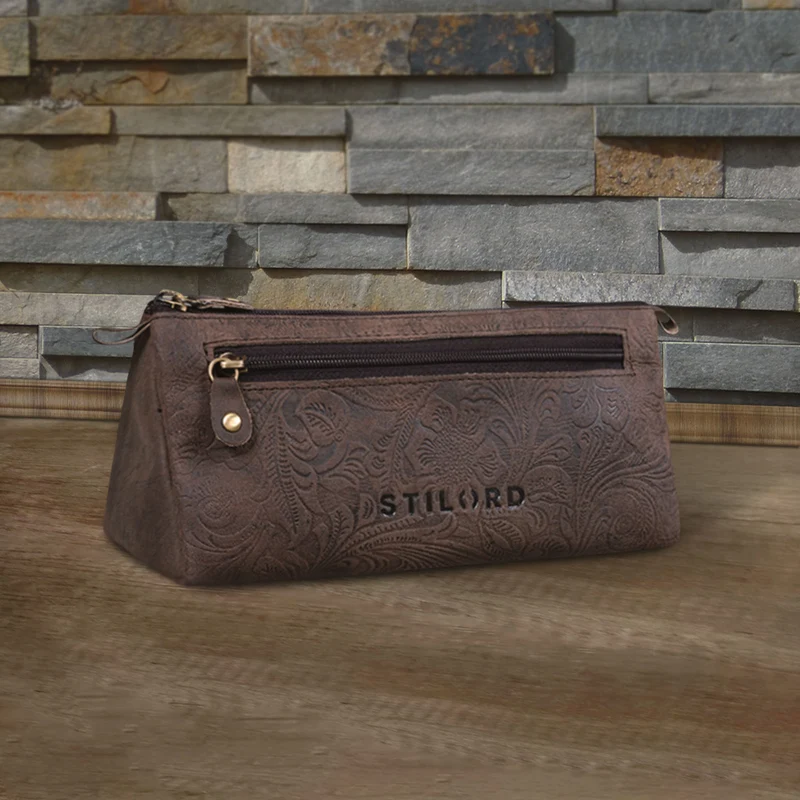 B-WARE "Alexis" Vintage Leder Etui