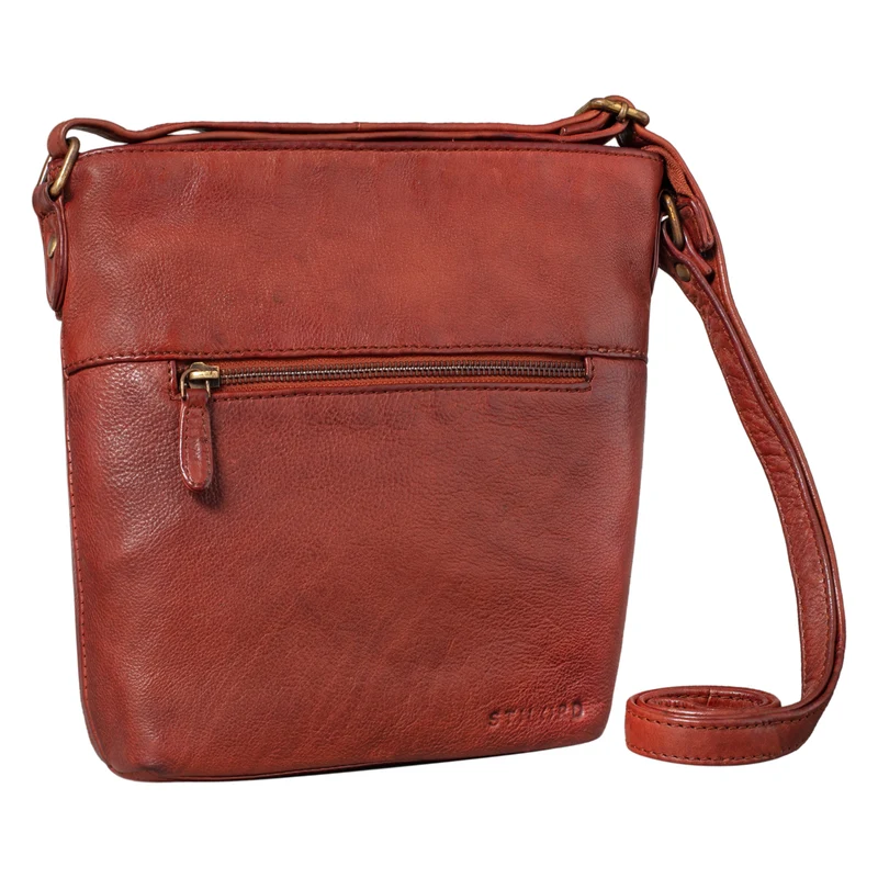 B-WARE "Jasmine" Ledertasche Damen Umhängetasche