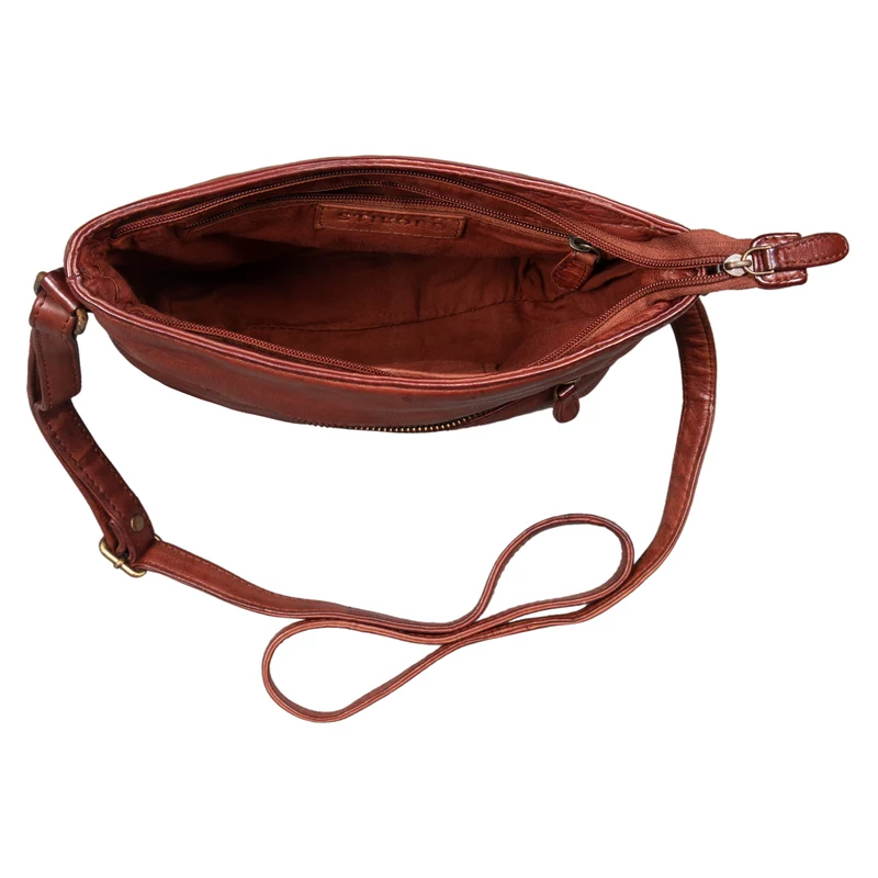 B-WARE "Jasmine" Ledertasche Damen Umhängetasche