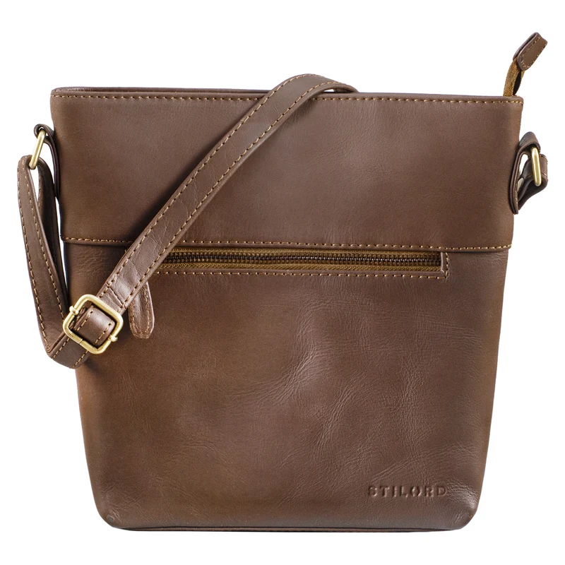 B-WARE "Jasmine" Ledertasche Damen Umhängetasche