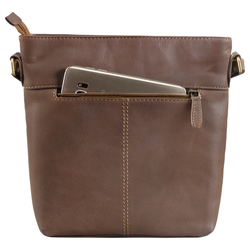 B-WARE "Jasmine" Ledertasche Damen Umhängetasche