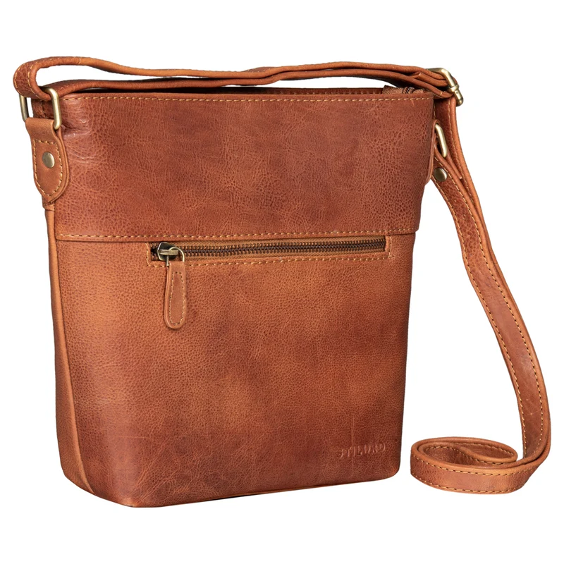 B-WARE "Jasmine" Ledertasche Damen Umhängetasche