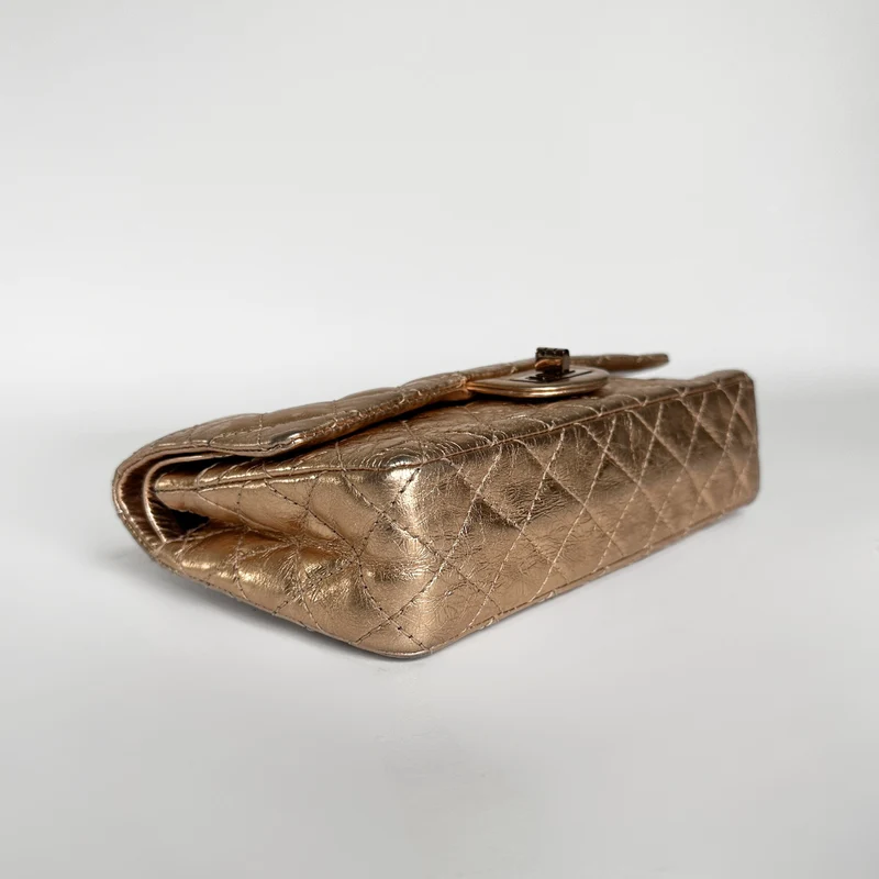Chanel 2.55 Handtas Verouderd Kalfsleer