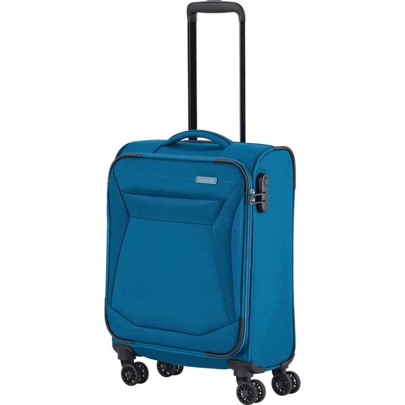 Travelite Chios 4-Rollen Kabinentrolley S 55 cm -Petrol