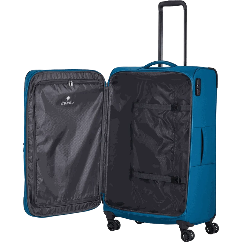 Travelite Chios 4-Rollen-Trolleyset 3tlg. L/M/S -Petrol