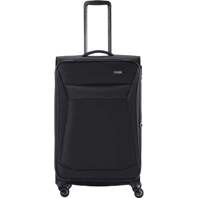 Travelite Chios 4-Rollen-Trolleyset 3tlg. L/M/S -Schwarz
