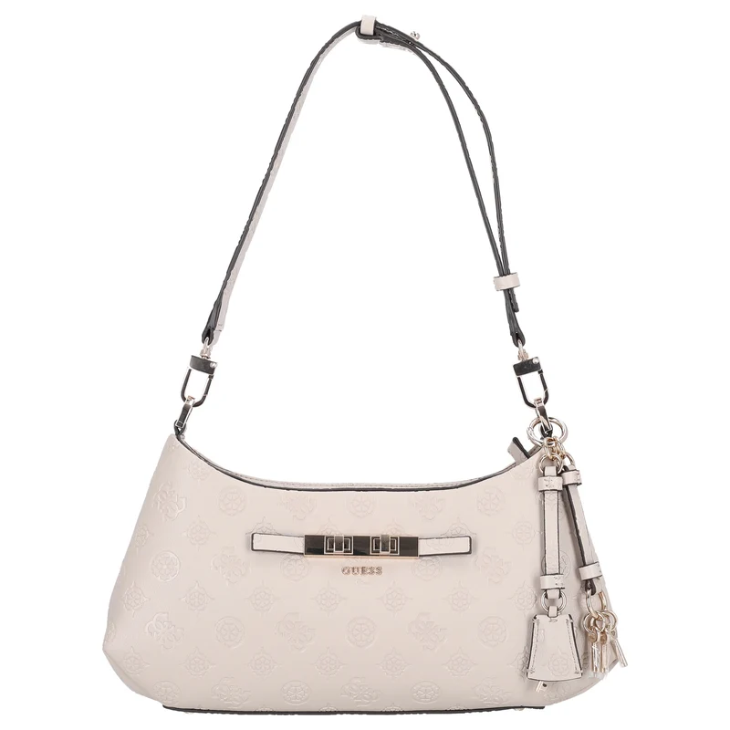 Guess Carmella - Schultertasche 30 cm (bone logo)