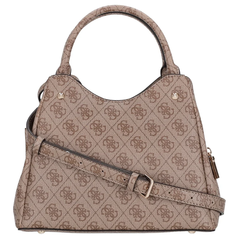 Guess Lorella Logo SM Tote - Henkeltasche 26 cm (latte logo)