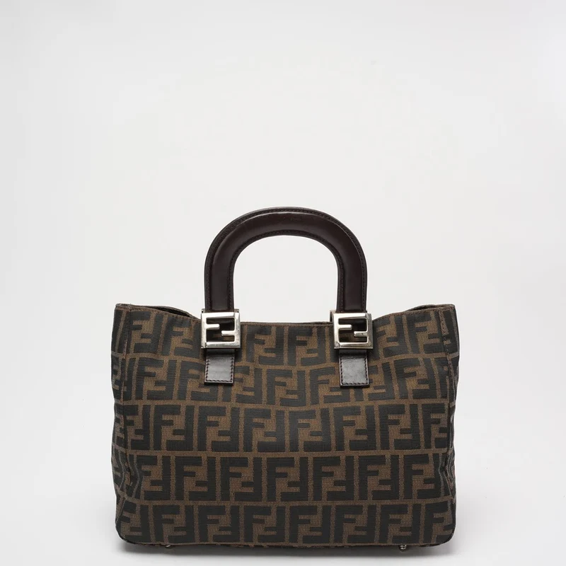 Fendi Kleine Tragetasche Braun