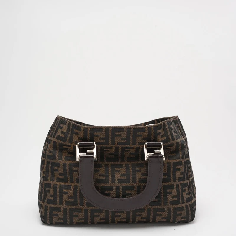 Fendi Kleine Tragetasche Braun