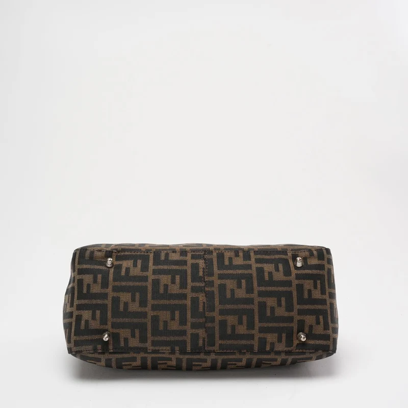 Fendi Kleine Tragetasche Braun
