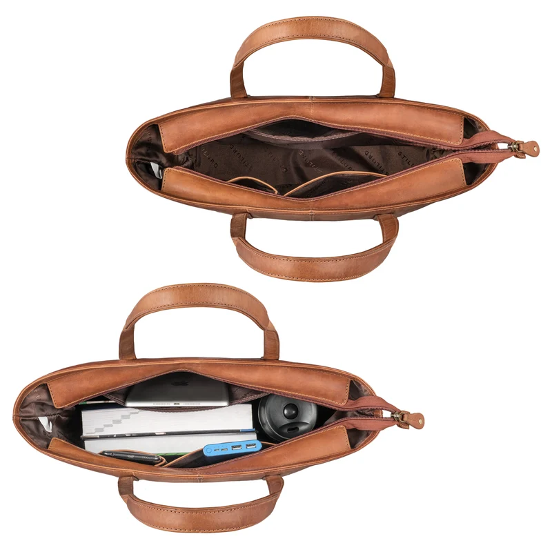 "Antonia" Große Handtasche Damen Leder