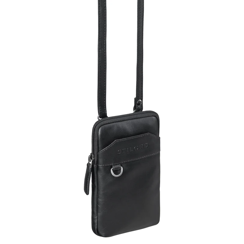 "Tyrell" Brusttasche Herren Leder mit Gürtelschlaufe