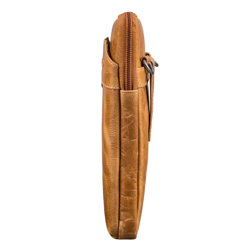 "Tyrell" Brusttasche Herren Leder mit Gürtelschlaufe