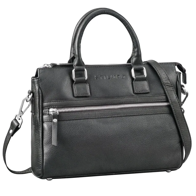 "Corrine" Modische Handtasche Damen Leder Mittelgroß