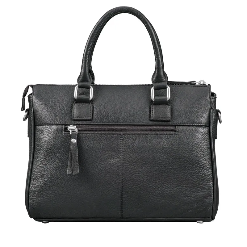 "Corrine" Modische Handtasche Damen Leder Mittelgroß