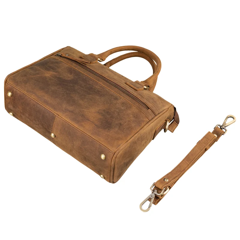 "Corrine" Modische Handtasche Damen Leder Mittelgroß
