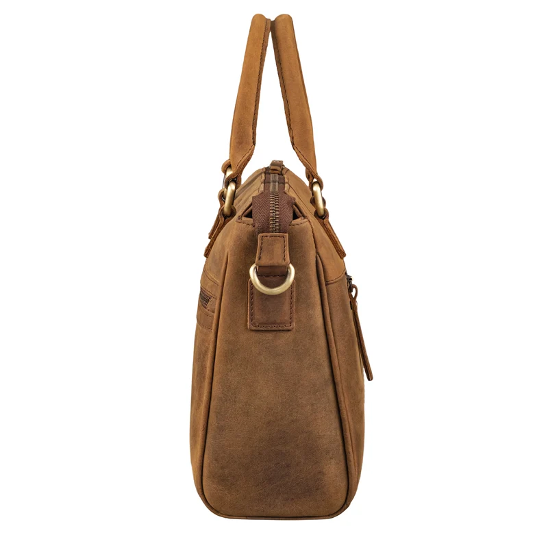 "Corrine" Modische Handtasche Damen Leder Mittelgroß