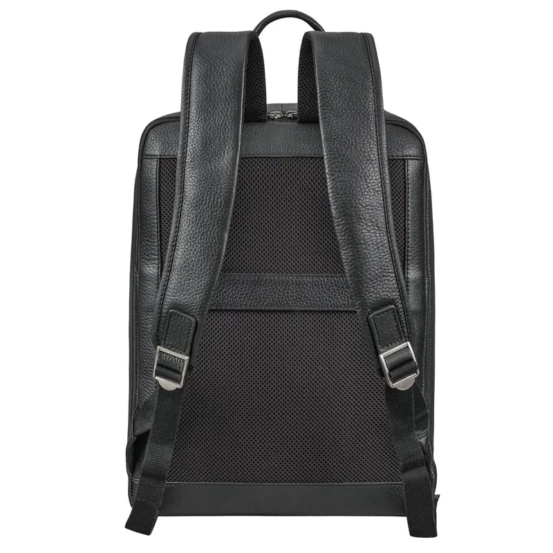 "Leslie" Lederrucksack Damen und Herren Business