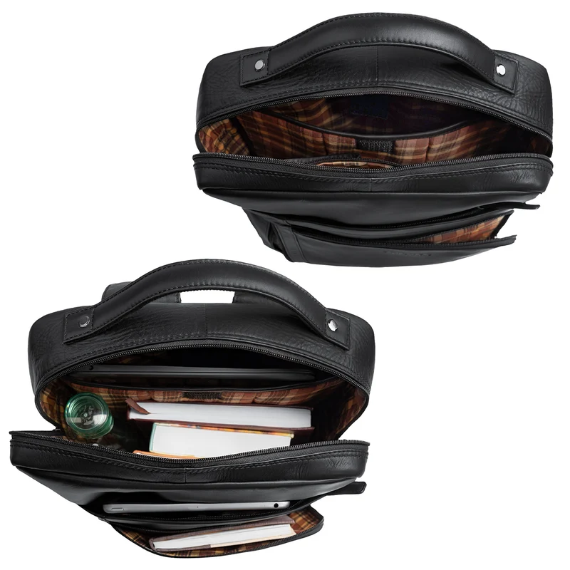 "Kendall" Unisex Laptop-Rucksack Leder