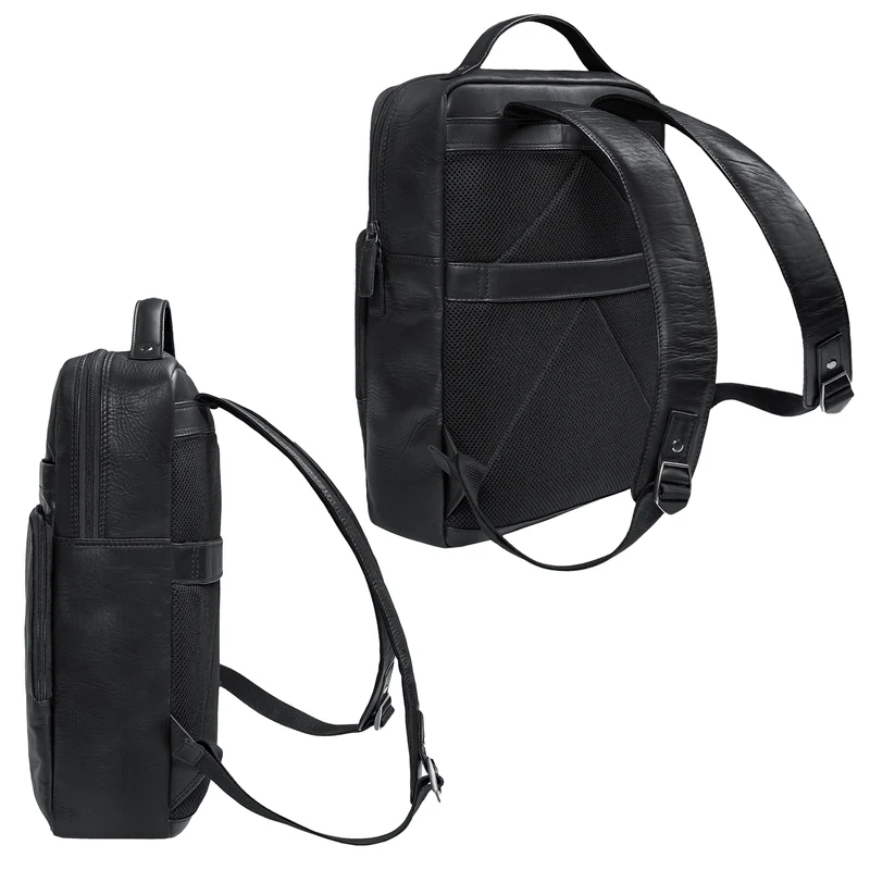 "Kendall" Unisex Laptop-Rucksack Leder