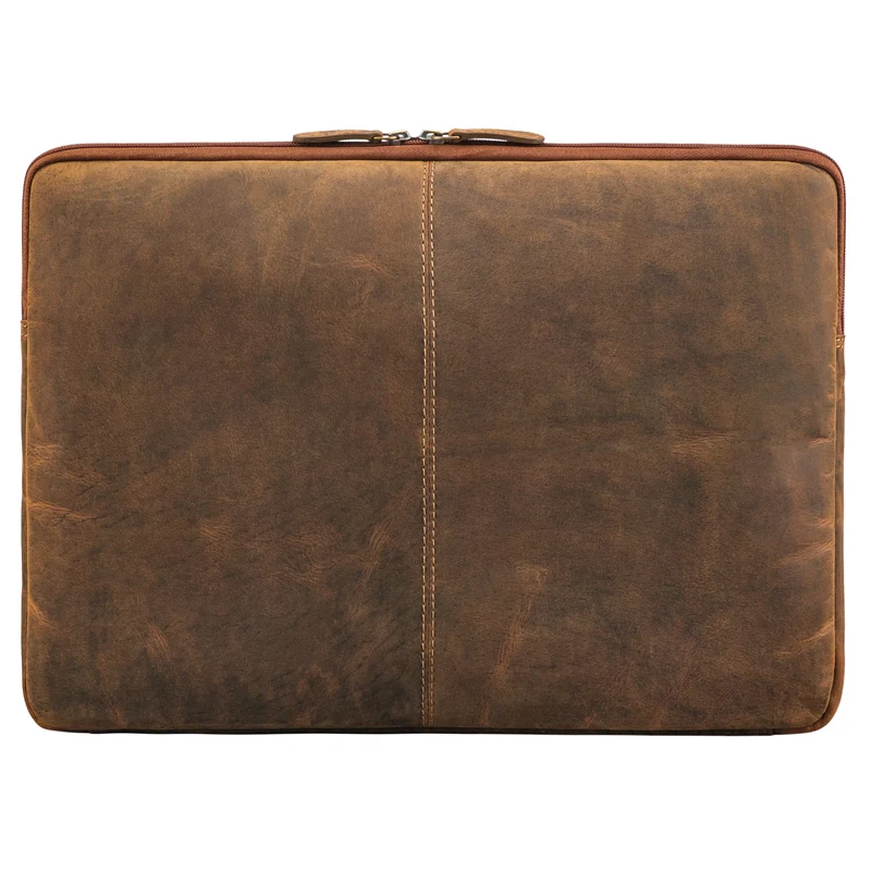 "Ino" 15.6 Zoll Laptop Sleeve Hülle Leder