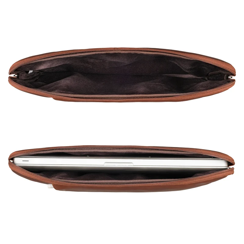 "Ino" 15.6 Zoll Laptop Sleeve Hülle Leder