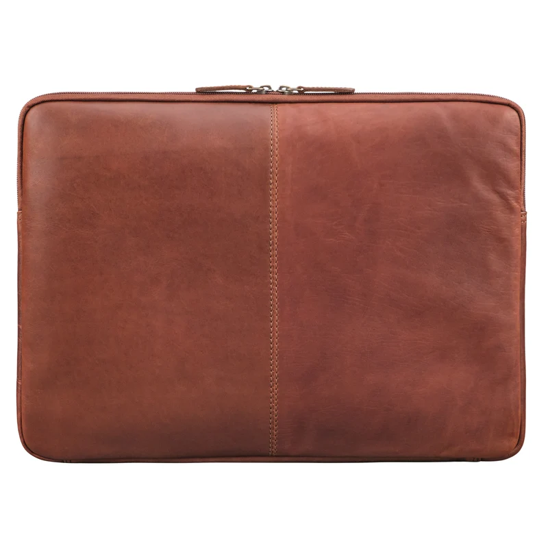 "Ino" 15.6 Zoll Laptop Sleeve Hülle Leder
