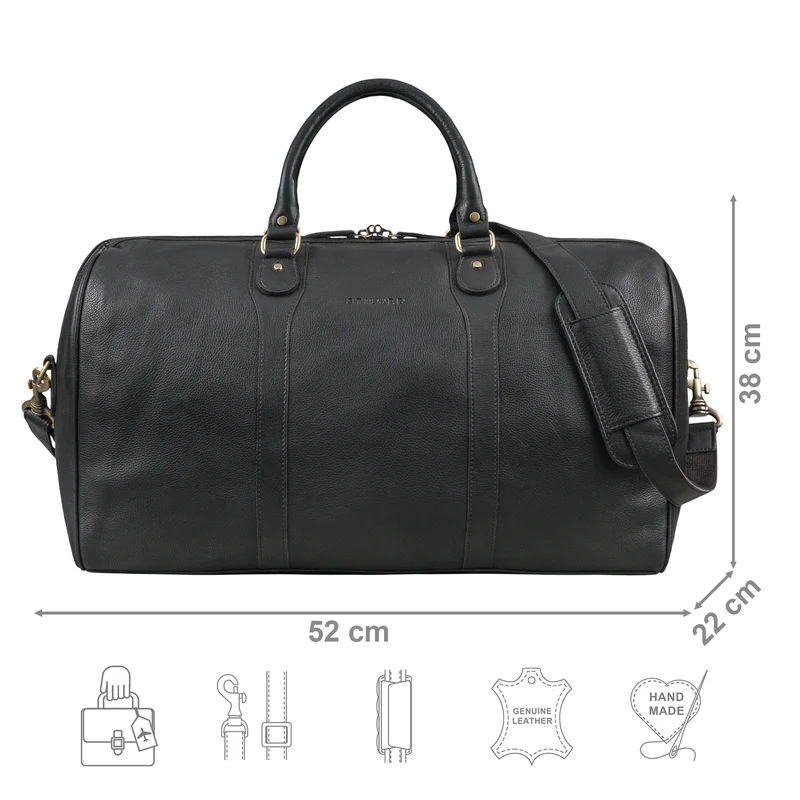 "Vivaldo" Vintage Reisetasche Leder Herren und Damen