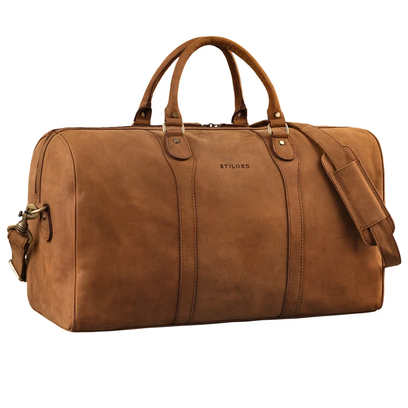 "Vivaldo" Vintage Reisetasche Leder Herren und Damen