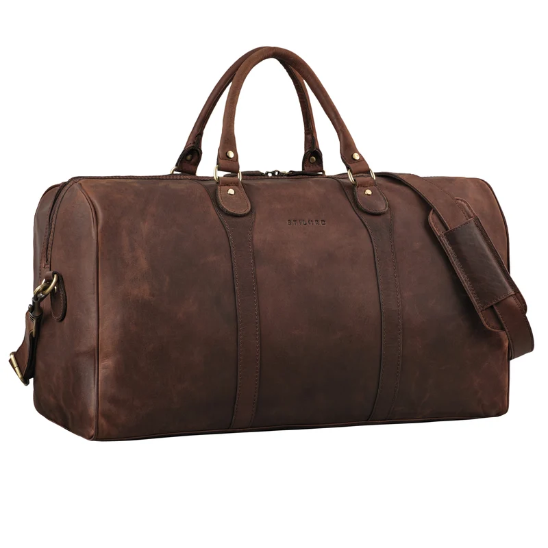 "Vivaldo" Vintage Reisetasche Leder Herren und Damen