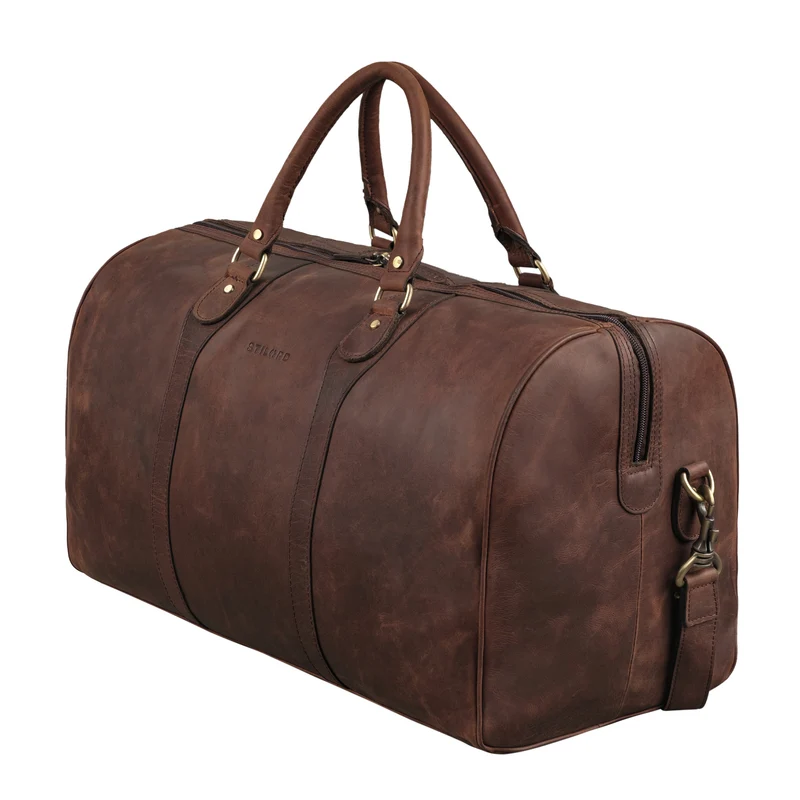 "Vivaldo" Vintage Reisetasche Leder Herren und Damen