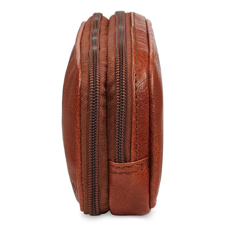 "Fiore" Leder Federmappe Vintage
