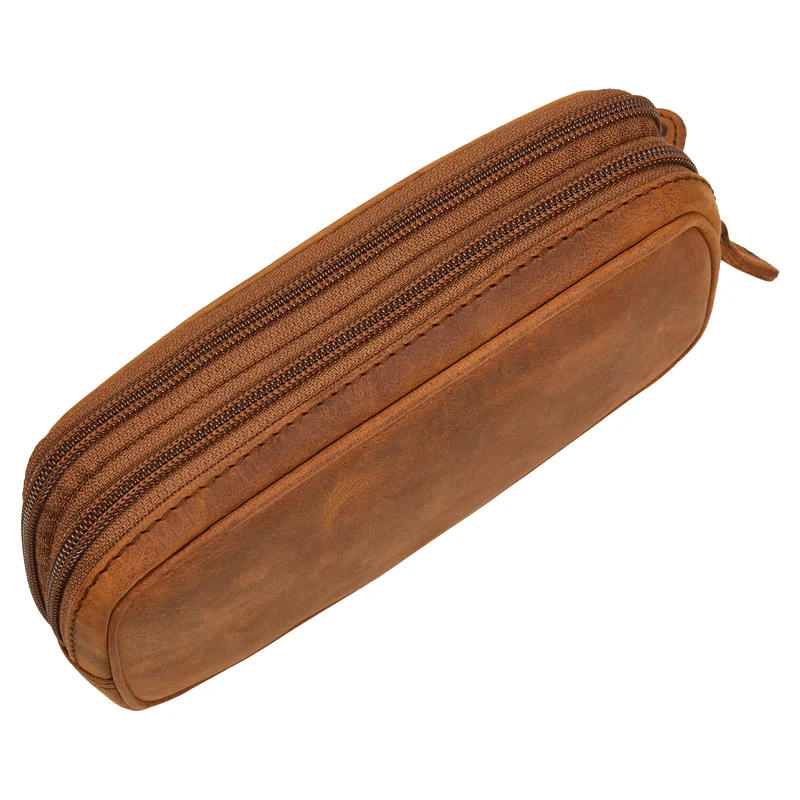 "Fiore" Leder Federmappe Vintage