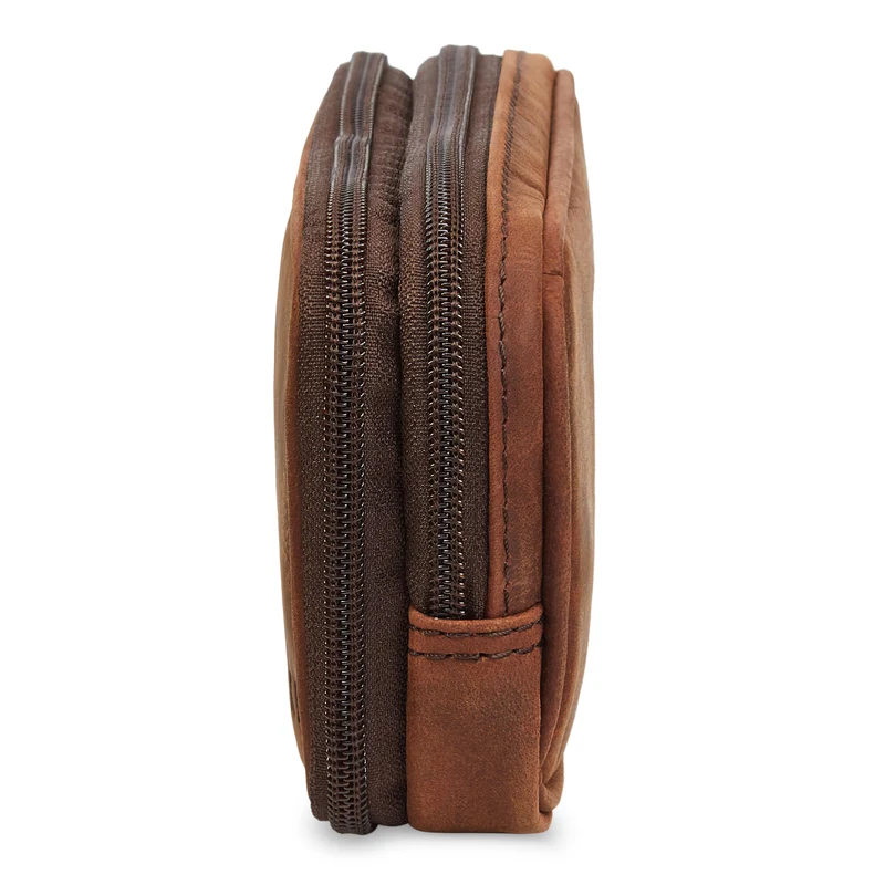 "Fiore" Leder Federmappe Vintage