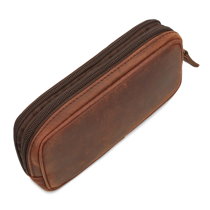 "Fiore" Leder Federmappe Vintage