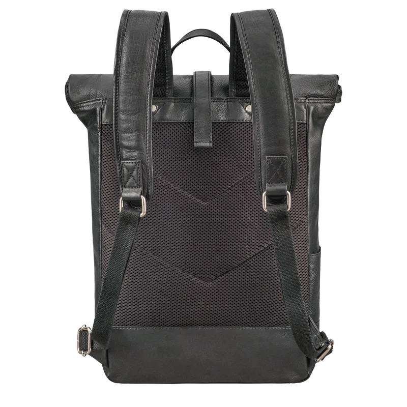 "Harriet" Rolltop Rucksack mit Laptop-Fach 15.6 - 17 Zoll Damen Herren