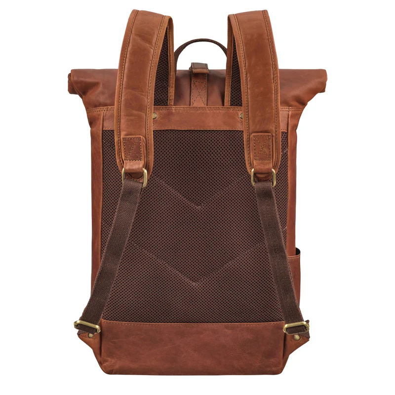 "Harriet" Rolltop Rucksack mit Laptop-Fach 15.6 - 17 Zoll Damen Herren