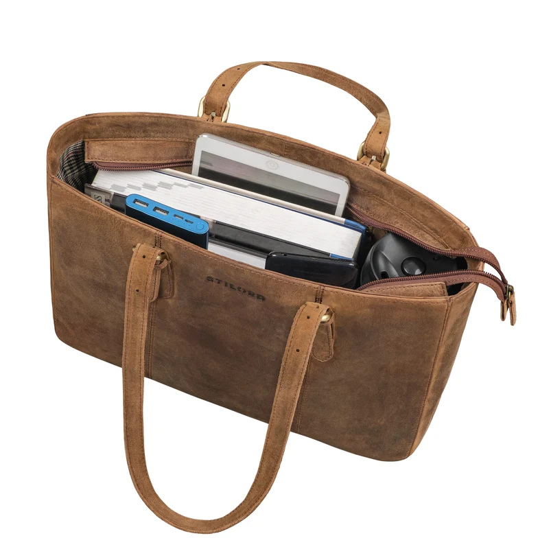 "Rosalind" Damen Leder Handtasche Mittelgroß